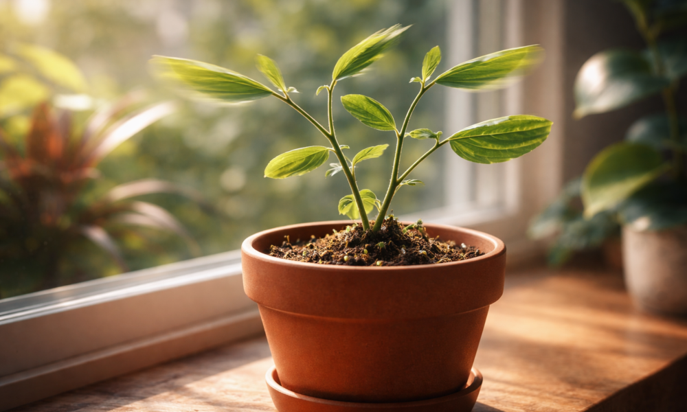 SamacharToday.co.in - मिलिए 'डांसिंग प्लांट' से प्रकृति का एक अनोखा चमत्कार - AI Generated Image