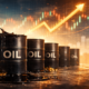 Samachartoday.co.in - मध्य पूर्व युद्ध के बीच वैश्विक तेल की कीमतों में 29% का भारी उछाल - AI Generated Image