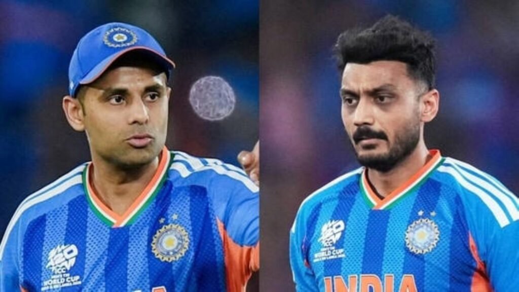 samacharToday.co.in - अहमदाबाद की रणनीतिक चूक पर सूर्यकुमार ने अक्षर से मांगी माफी - Image Credited by Hindustan Times