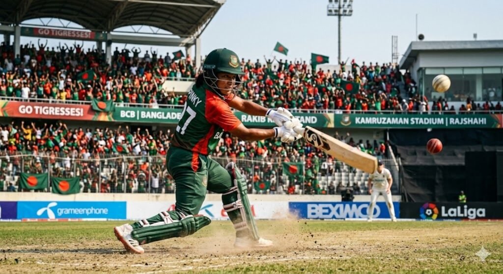 बांग्लादेशी शेरनियों की राजशाही में दहाड़ श्रीलंका पर ऐतिहासिक श्रृंखला बढ़त - SamacharToday.co.in