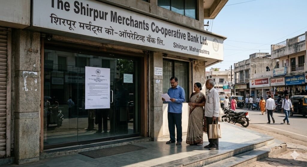 SamacharToday.co.in - आरबीआई ने इस बैंक का लाइसेंस किया रद्द आपका पैसा कितना सुरक्षित - AI Generated Image