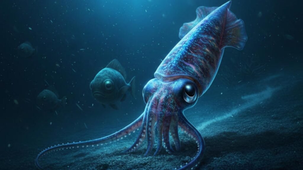 SamacharToday.co.in - गहरे समुद्र का रहस्य 'मूर्ति' बनकर शिकारियों को छकाती स्क्विड - Image Credited by The Indian Express