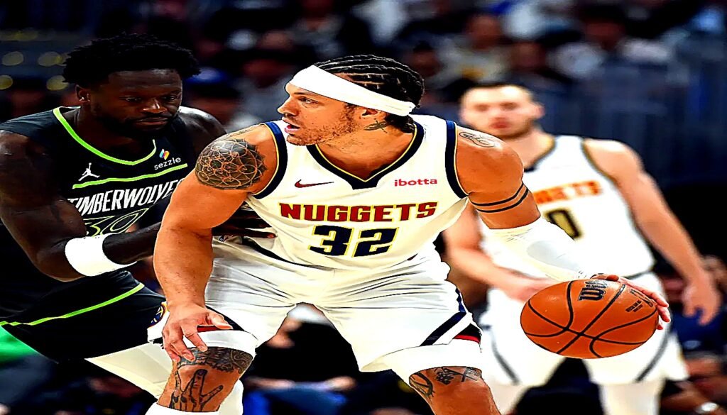 SamacharToday.co.in - टिम्बरवॉल्व्स ने नगेट्स को हराकर प्लेऑफ सीरीज में की बराबरी