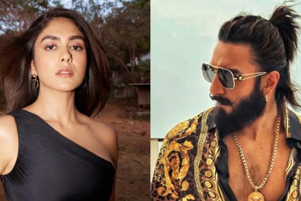 SamacharToday.co.in - मृणाल ठाकुर का खुलासा 'रणवीर सिंह मेरे लकी चार्म हैं' - Image Credited by News18