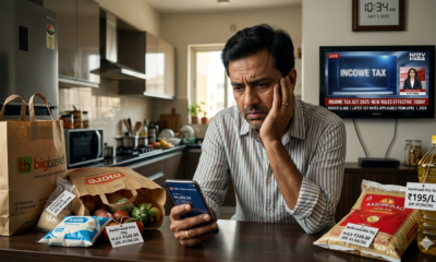 SamacharToday.co.in - 1 अप्रैल से महंगाई की मार जीवन स्तर होगा महंगा - AI Generated Image