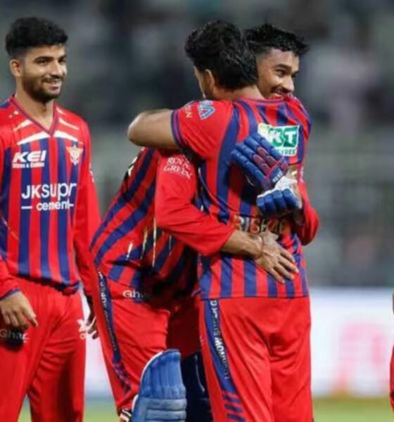 SamacharToday.co.in - IPL 2026 मुकुल चौधरी की चमक से लखनऊ की बड़ी जीत - Image Credited by Sports Tak