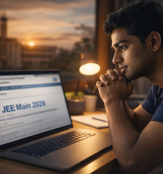 SamacharToday.co.in - JEE मेन 2026 परिणाम आज 11 लाख छात्रों का इंतज़ार खत्म