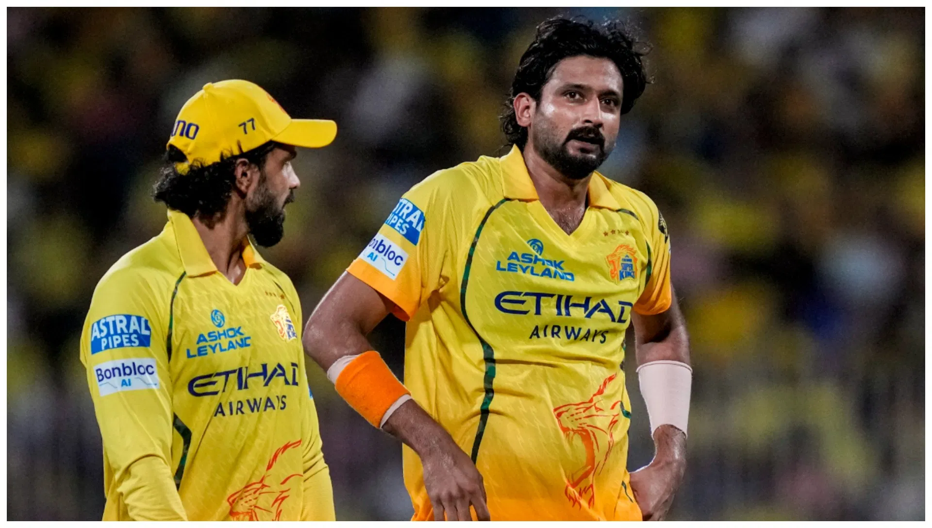 SamacharToday.co.in - अहमद खलील के बाहर होने से CSK को झटका - Image Credited by Amar Ujala