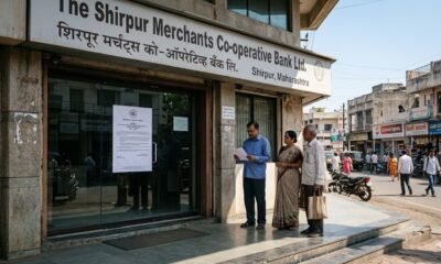 SamacharToday.co.in - आरबीआई ने इस बैंक का लाइसेंस किया रद्द आपका पैसा कितना सुरक्षित - AI Generated Image