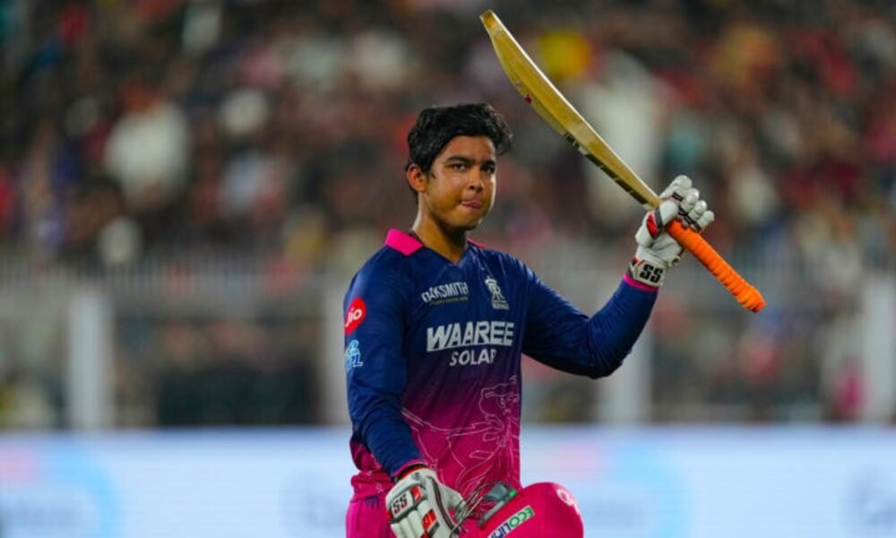 SamacharToday.co.in - वैभव सूर्यवंशी का धमाका; भुवनेश्वर कुमार ने की 'परिपक्वता' की तारीफ - Image Credited by The Indian Express