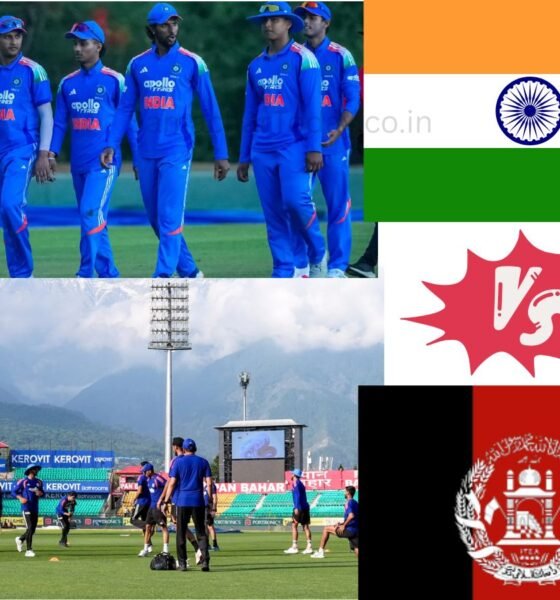 धर्मशाला में बारिश बनी बाधा, भारत-अफगानिस्तान पहला ODI शुरू होने में देरी - SamacharToday.co.in