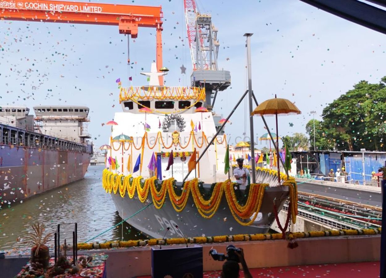 भारतीय नौसेना को मिली नई ताकत, मछलीपट्टनम युद्धपोत हुआ लॉन्च - SamacharToday.co.in